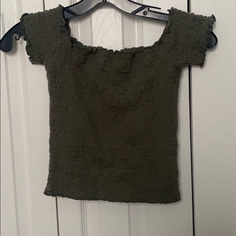 Hollister Off the Shoulder Shirt